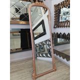 Ayna Denizi Matmazel Copper Gold Model Rose Gold Altın Renk Dekoratif Ayaklı Boy Aynası