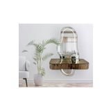 Ayna Dresuar takımı aynalı ledli **BRONZ KAPLAMALI ÇEKMECELİ** ayaksız modern dresuar lüx