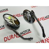 AYNA MOTOR NİKEL 10MM CHOPPER KARTAL DESENLİ