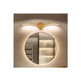 (AYNA YOKTUR) Martı Modern Eskitme Renk Gün Işığı Ledli Banyo - Mutfak - Salon Ledli Duvar Aplik