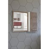 Aynalı Banyo Dolabı 80 cm Üst Modül Gordion
