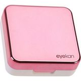 AYNALI KONTAKT LENS KUTUSU - PEMBE