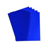 Aynalı Metalik Metalize Fon Kartonu Mavi 50x70cm 10 Adet Tek Renk