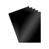 Aynalı Metalik Metalize Fon Kartonu Siyah 50x70cm 1 Adet Tek Renk