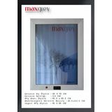 Aynalı Reklam Panosu - Çerçeveli