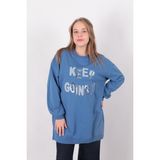 Aynaz 170084 Kadın Tunik - Mavi