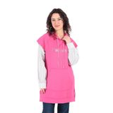 AYNAZ Kadın Kapüşonlu Sweatshirt, Pembe, 40 Beden