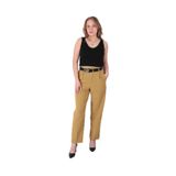 AYNAZ Kadın Wide Leg Pantolon, Yeşil, 36 Beden