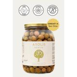 Ayolis Premium Gurme Çizik Yeşil Zeytin M 950 g