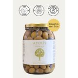 Ayolis Premium Gurme Domat Çizik Yeşil Zeytin XL 950 g