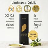 Ayolis Premium Gurme Domat Zeytinyağı 2 Lt Ödüllü Yüksek Polifenollü Erken Hasat Soğuk Sıkım Natürel Sızma Zeytinyağı