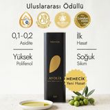 Ayolis Premium Gurme Memecik Zeytinyağı 2 Lt Ödüllü Yüksek Polifenollü Erken Hasat Soğuk Sıkım Natürel Sızma Zeytinyağı