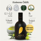 Ayolis Premium Gurme Memecik Zeytinyağı 500 Ml Ödüllü Yüksek Polifenollü Erken Hasat Soğuk Sıkım Natürel Sızma Zeytinyağı