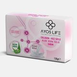 Ayoslife GÜZELLİK SABUNU, Keçi Sütü, Kollajen, Aloe Vera içerikli sabun. Akneye neden olan bakterileri yok eder, Güneş yanıklarında, yaşlanmayı geciktirmek ve yüzdeki yağ oranını dengeler.