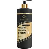 Ayoslife Keratın Şampuan, Keratin & Biotin Collagen Şampuan, Dökülme Karşıtı, Onarıcı, Canlandırıcı, Daha Sağlıklı Ve Parlak Saçlar,