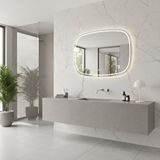 Aypars Atölye Soft Oval Led Banyo Aynası – Dokunmatik, Dimmerli Beyaz Işık 6500k