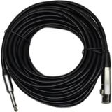 Ayrex 10 Metre Xlr - 6.3mm Jack Mikrofon Kablosu, Profesyonel Sahne Tipi, Dinamik Mikrofonlar ve Ses - Çok Renkli - Genel