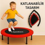 Ayrex 102 cm (40 Inç) Trambolin Katlanabilir Kuruluma Hazır Trambolin, Tek Ebat, Ktkırmızı, Kırm� - Genel