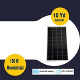 Ayrex 150 Watt Monokristal Güneş Paneli