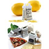 Ayrex 3' Lü Paslanmaz Çelik Pratik Mini Mıknatıslı Rende Limon, Sarımsak ve Zencefil Rendesi - Çok Renkli - 1 Adet
