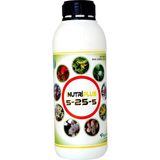 Ayrex 5-25-5 Azotlu Fosforlu Potasyumlu Çiçeklendirici N-P-K Çiçek Açtıran Gübre Sıvı Gübr - Standart