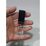 Ayrex 5 Adet 10 ml Çok Amaçlı Cam Şişe Metal Siyah Renk Spreyli Parfüm, Oda Kokusu, Kolonya Ş - 1 Adet