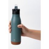 Ayrex 540 ml Paslanmaz Çelik Termos Matara - 4 Renk Seçeneği (Krem, Yeşil, Siyah, Mavi) - Sıcak - Çok Renkli - Genel