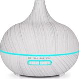 Ayrex 550 ml Uzaktan Kumandalı Ultrasonik Aroma Difüzör Zaman Ayarlı Hava Nemlendirici Humidifer - Çok Renkli - 1 Adet