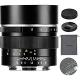Ayrex 7ARTISANS 50MM F1.2 Aps-C Fotoğraf Makinası Lensi Sabit Odaklı Manuel Lens Fujifilm Fx-Moun - Çok Renkli