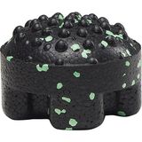 Ayrex Actifoam Twister Semi Massage Ball Twister Yarım Masaj Topu (7,2x7,2x5,3 Cm, Siyah + Yeşil) - Çok Renkli