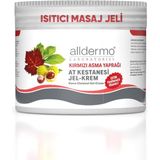 Ayrex Alldermo At Kestanesi Kırmızı Asma Yaprağı Isıtıcı Jel-Krem, 500 ml - Çok Renkli