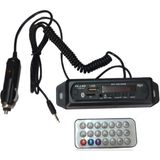 Ayrex Araç Araba Oto Teyp Aux USB Sd Bluetoothlu Mikrofonlu Çevirici Mp3 Dinleme Dönüştürücü