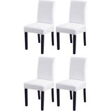 Ayrex Bambu Nano Kumaş Likralı Sandalye Kılıfı Lastikli Yıkanabilir Esnek Sandalye Örtüsü 4 - 0,6 x 19 x 29 cm - Çok Renkli