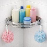 Ayrex Banyo Köşe Rafı 304 Paslanmaz Çelik Şampuanlık 23X23 cm KBK100 - Genel