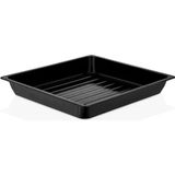 Ayrex Biodata Dikdörtgen Emaye Fırın Tepsisi 30X27CM Pasta Börek Pizza Ekmek Kek Kalıbı - 10 cm