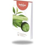 Ayrex Bolsius Kokulu Buhardanlık Eritme Mum Tableti - Yeşil Çay Kokulu - 6 Yuvarlak Şekilli Renk - Çok Renkli - 1 Parça