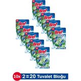 Ayrex Bref Power Aktiv Çam Kokulu Tuvalet Bloğu 10 Adet Ikili Paket