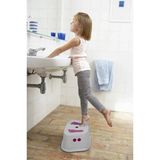 Ayrex Bundeba Çocuk Basamağı Yükseltici Kaydırmaz Tabure Basamak Çocuk Lavabo Tuvalet Merdiven - Çok Renkli