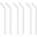 Ayrex Cam Pipet Set Bükülebilir, Temizleme Fırçalı Çevre Dostu, Tekrar Kullanılabilir, Dayan� - Çok Renkli
