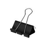 Ayrex Çelik Kıskaç Klips 25 mm 12 Adet 1 Paket Metal Mandal Binder Clips Kıska 60 Sayfa Kapasite - Çok Renkli - Genel