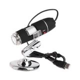 Ayrex Cilt ve Saç Analiz Cihazı 1600X 2.mp USB 8 LED Digital Mikroskop - Çok Renkli - Genel