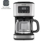Ayrex Coffebreak 5046H Otomatik Zaman Ayarlı Xl 12 Fincan Filtre Kahve Makinesi - Çok Renkli