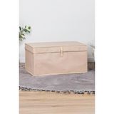 Ayrex Çok Amaçlı Organizer Lüks Saklama Kutusu Düzenleyici Kutu Hurç Bej (Mega Boy 60 * 40 * 3 - Metal - Çok Renkli