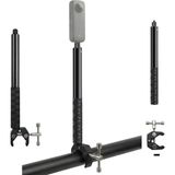Ayrex Coverzone Mengene Gidon Montajlı Görünmez Selfie Çubuğu, INSTA360 X3, X2, X4, X5, One Rs,