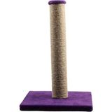 Ayrex Çubuk Kedi Tırmalama Tahtası 40 cm (Mor) - 1 Adet