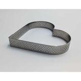 Ayrex Delikli Tart Kalıbı Kalp-2 LI-12X10X2 cm - 1 Adet - 26 x 26 x 7 cm