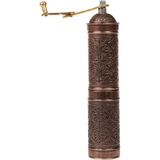Ayrex Dmt Copper Home Antik Bakır Zamak El Yapımı Kahve ve Baharat Değirmeni, Otantik Desenli, 2 - 0,5 ml