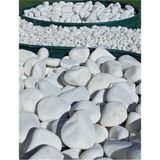 Ayrex Dolomit Taş 20 kg 6-10 cm Beyaz Dolomit Bahçe Taşı Çakıl Taşı Saksı Taşı Akvaryum T - 0,7 - 1,3 cm