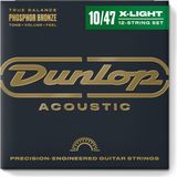 Ayrex Dunlop Fosfor Light Akustik Gitar Telleri DAP1047J (12'li Paket) - Çok Renkli - Genel