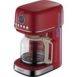 Ayrex Gem Retro 15 Bardak Kırmızı Filtre Kahve Makinesi
